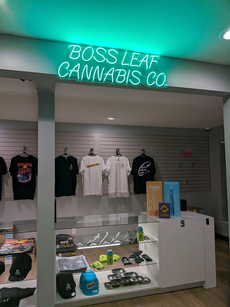 Video tour of Boss Leaf Cannabis Co retail environment